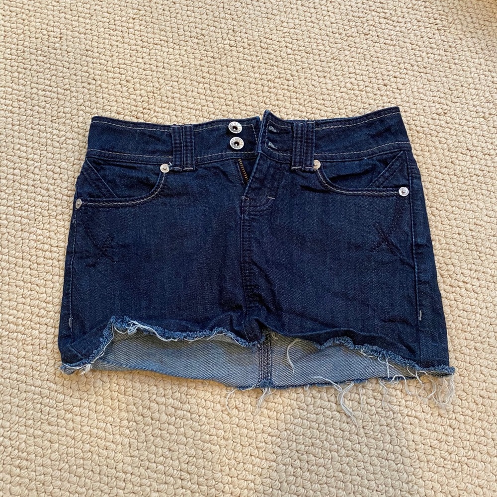 Jean Mini Skirt